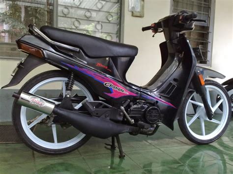 7 Modifikasi Sepeda Motor Crystal Tergila yang Bikin Melongo!