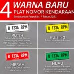 5 Fakta Wajib Tahu Soal Plat Nomor Putih 2024!