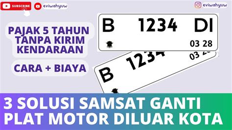 7 Cara Jitu Hemat Perpanjang Plat Nomor Motor: Bayar Gak Sampai Rp 200 Ribu! 7 Cara Jitu Hemat Perpanjang Plat Nomor Motor: Bayar Gak Sampai Rp 200 Ribu!